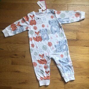 🆕Pat Pat One piece Six & Elephant Romper